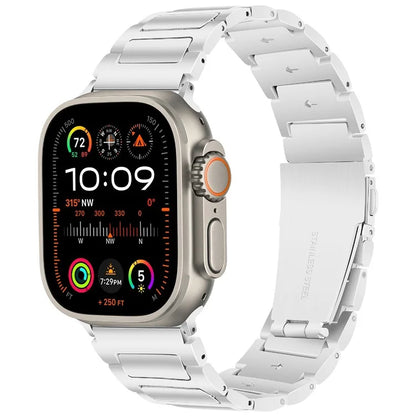 KALEBOL For Apple Watch 10 46mm / Ultra 2 / Ultra 49mm / 9 8 7 45mm / SE (2023) SE (2022) SE 6 5 4 44mm / 3 2 1 42mm Watch Strap Zinc Alloy