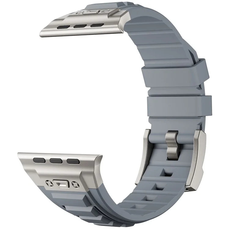 KALEBOL For Apple Watch 10 46mm / Ultra 2 / Ultra 49mm / 9 8 7 45mm / SE (2023) SE (2022) SE 6 5 4 44mm / 3 2 1 42mm Silicone Watch Band