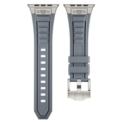 KALEBOL For Apple Watch 10 46mm / Ultra 2 / Ultra 49mm / 9 8 7 45mm / SE (2023) SE (2022) SE 6 5 4 44mm / 3 2 1 42mm Silicone Watch Band