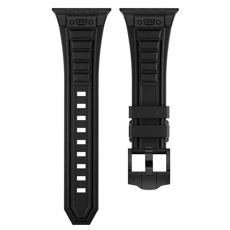 KALEBOL For Apple Watch 10 46mm / Ultra 2 / Ultra 49mm / 9 8 7 45mm / SE (2023) SE (2022) SE 6 5 4 44mm / 3 2 1 42mm Silicone Watch Band