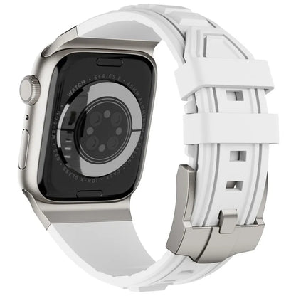 KALEBOL For Apple Watch 10 46mm / Ultra 2 / Ultra 49mm / 9 8 7 45mm / SE (2023) SE (2022) SE 6 5 4 44mm / 3 2 1 42mm Silicone Watch Band