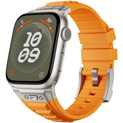 KALEBOL For Apple Watch 10 46mm / Ultra 2 / Ultra 49mm / 9 8 7 45mm / SE (2023) SE (2022) SE 6 5 4 44mm / 3 2 1 42mm Silicone Watch Band