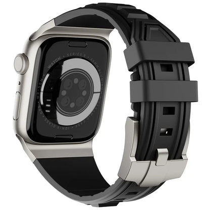 KALEBOL For Apple Watch 10 46mm / Ultra 2 / Ultra 49mm / 9 8 7 45mm / SE (2023) SE (2022) SE 6 5 4 44mm / 3 2 1 42mm Silicone Watch Band