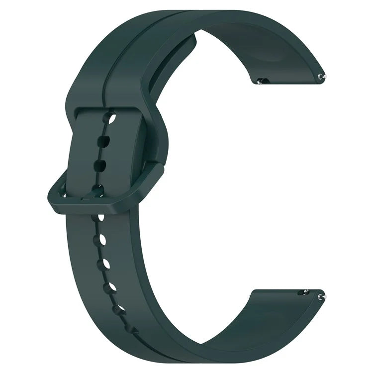 KALEBOL For Huawei Watch 4 / 4 Pro / GT 4 46mm Watch Strap 22mm Silicone Band  Groove Design