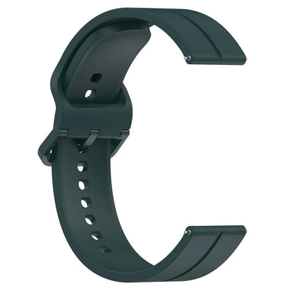 KALEBOL For Huawei Watch 4 / 4 Pro / GT 4 46mm Watch Strap 22mm Silicone Band  Groove Design