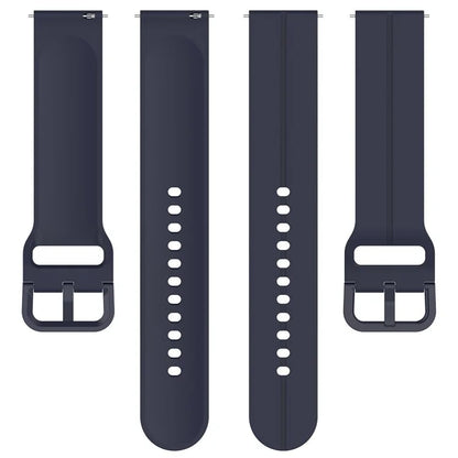 KALEBOL For Huawei Watch 4 / 4 Pro / GT 4 46mm Watch Strap 22mm Silicone Band  Groove Design