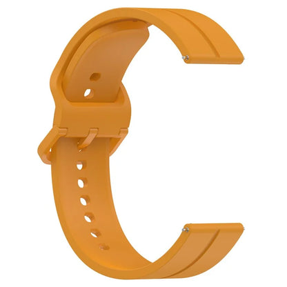 KALEBOL For Huawei Watch 4 / 4 Pro / GT 4 46mm Watch Strap 22mm Silicone Band  Groove Design