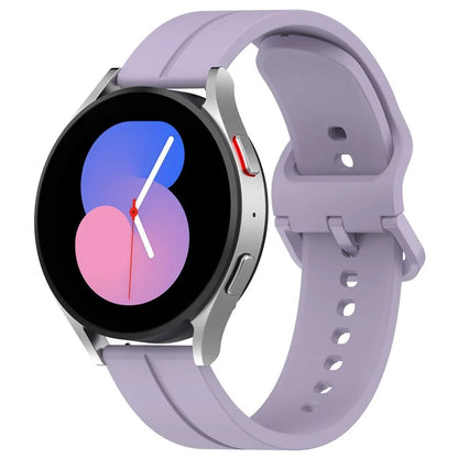 KALEBOL For Huawei Watch 4 / 4 Pro / GT 4 46mm Watch Strap 22mm Silicone Band  Groove Design