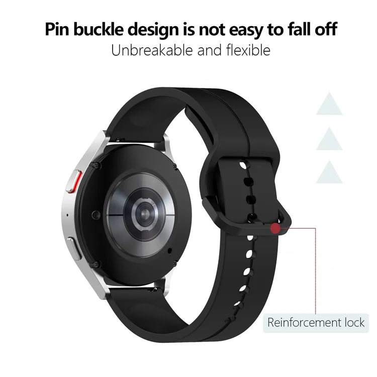 KALEBOL For Huawei Watch GT 3 42mm / GT 3 Pro 43mm Silicone Watch Band 20mm Groove Design Strap