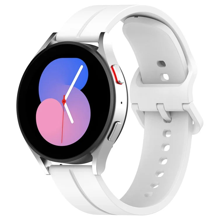 KALEBOL For Huawei Watch GT 3 42mm / GT 3 Pro 43mm Silicone Watch Band 20mm Groove Design Strap