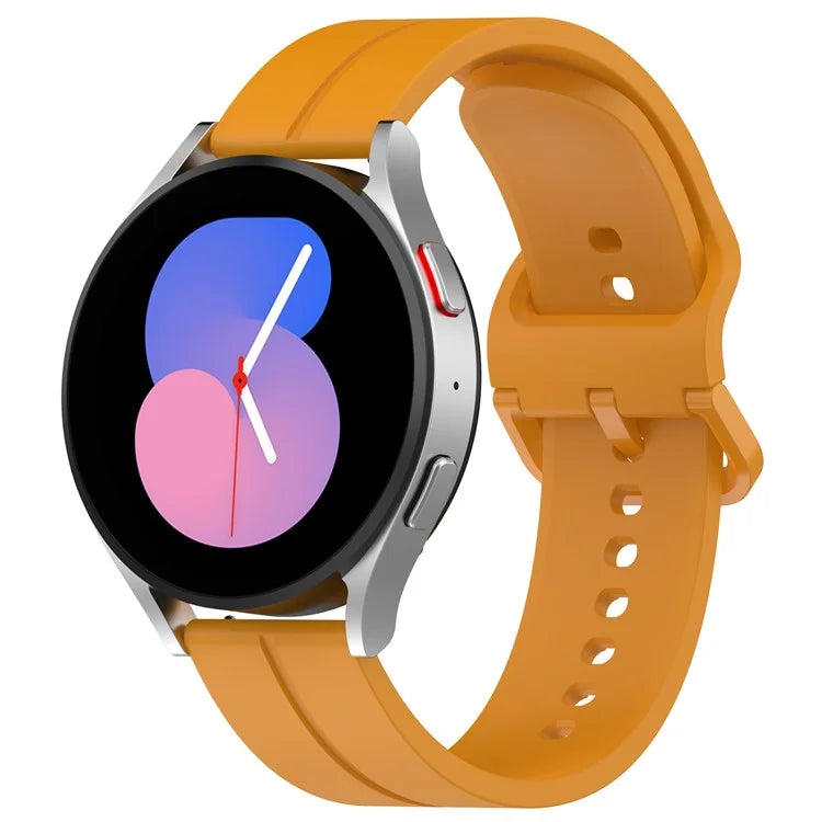 KALEBOL For Huawei Watch GT 3 42mm / GT 3 Pro 43mm Silicone Watch Band 20mm Groove Design Strap
