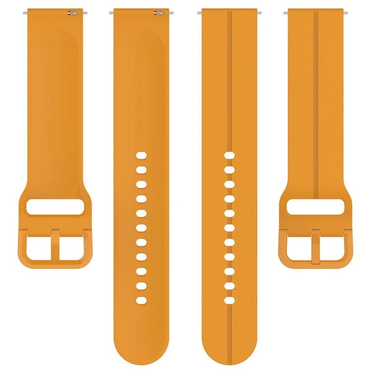 KALEBOL For Huawei Watch GT 3 42mm / GT 3 Pro 43mm Silicone Watch Band 20mm Groove Design Strap