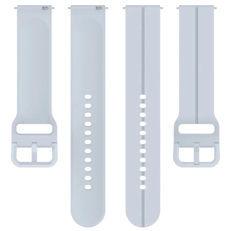KALEBOL For Huawei Watch GT 3 42mm / GT 3 Pro 43mm Silicone Watch Band 20mm Groove Design Strap