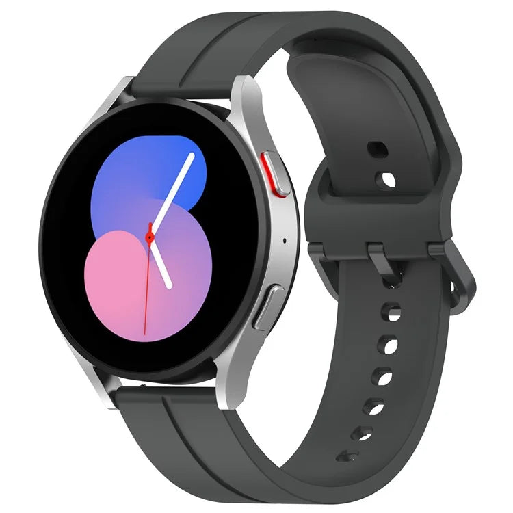 KALEBOL For Huawei Watch GT 3 42mm / GT 3 Pro 43mm Silicone Watch Band 20mm Groove Design Strap