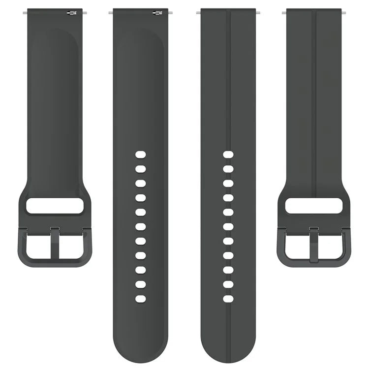 KALEBOL For Huawei Watch GT 3 42mm / GT 3 Pro 43mm Silicone Watch Band 20mm Groove Design Strap