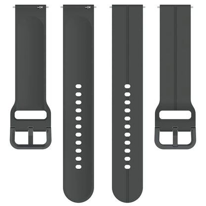 KALEBOL For Huawei Watch GT 3 42mm / GT 3 Pro 43mm Silicone Watch Band 20mm Groove Design Strap