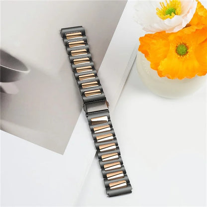 KALEBOL For Huawei Watch 4 / 4 Pro / GT 4 46mm Watch Strap 22mm Zinc Alloy Metal Band