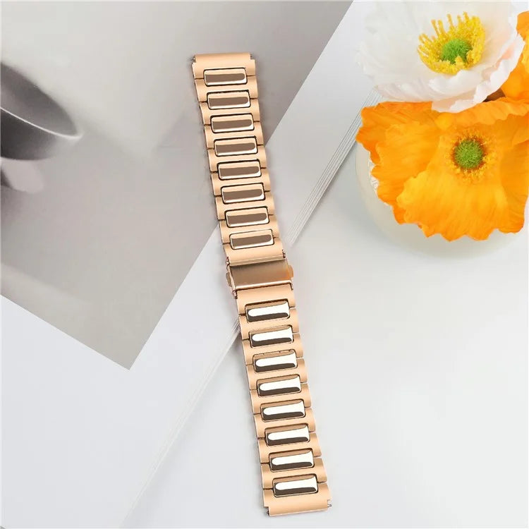 KALEBOL For Huawei Watch 4 / 4 Pro / GT 4 46mm Watch Strap 22mm Zinc Alloy Metal Band
