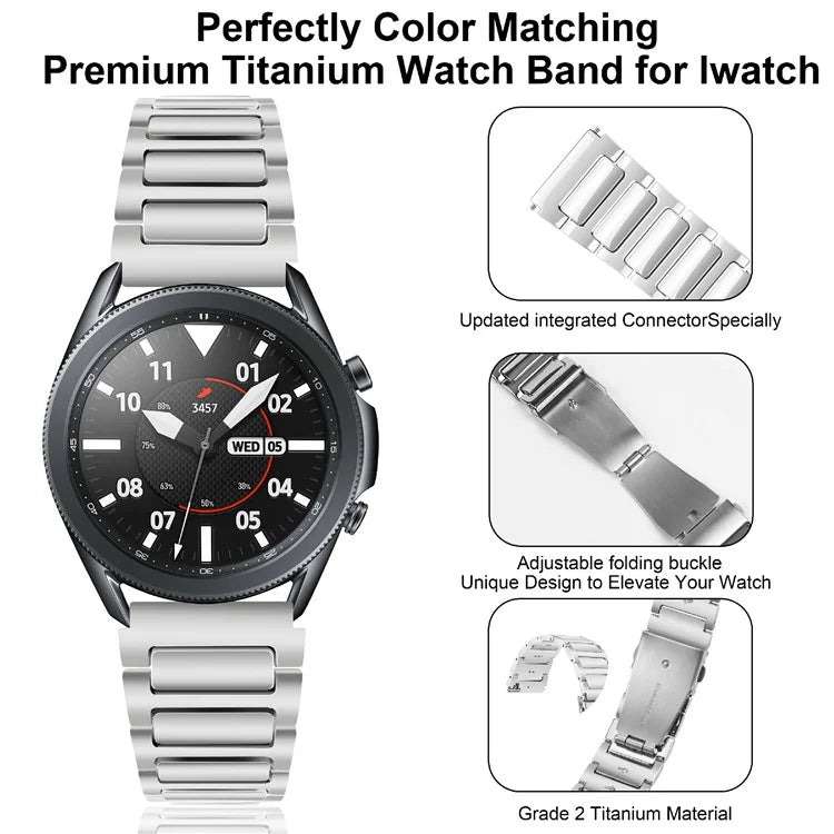 KALEBOL For Huawei Watch 4 / 4 Pro / GT 4 46mm Watch Strap 22mm Zinc Alloy Metal Band