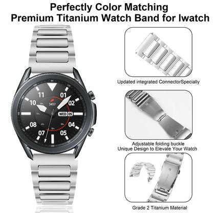 KALEBOL For Huawei Watch 4 / 4 Pro / GT 4 46mm Watch Strap 22mm Zinc Alloy Metal Band