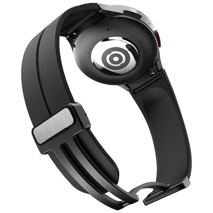 KALEBOL For Samsung Galaxy Watch FE 40mm / Watch6 / Watch6 Classic / Watch 5 / Watch 5 Pro Silicone Watch Strap Magnetic Buckle