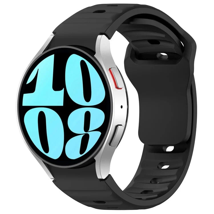 KALEBOL For Samsung Galaxy Watch6 / Watch6 Classic / Watch 5 / Watch 5 Pro Watch Band Silicone Strap
