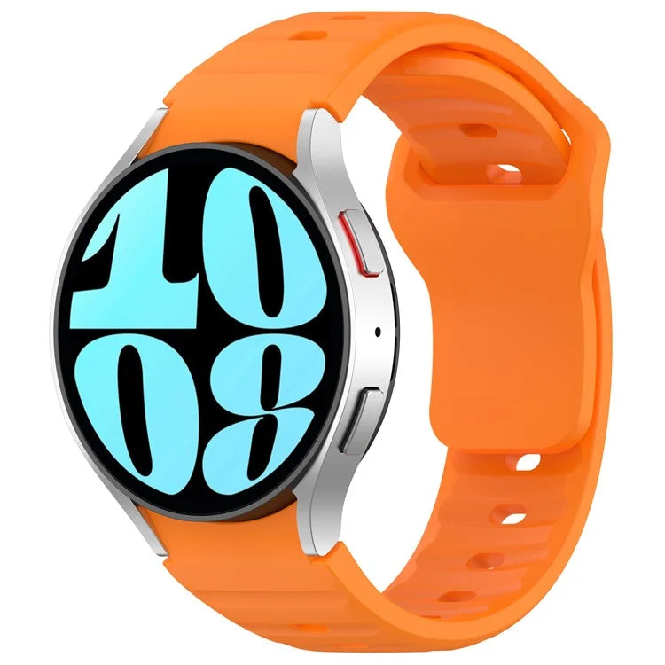 KALEBOL For Samsung Galaxy Watch6 / Watch6 Classic / Watch 5 / Watch 5 Pro Watch Band Silicone Strap