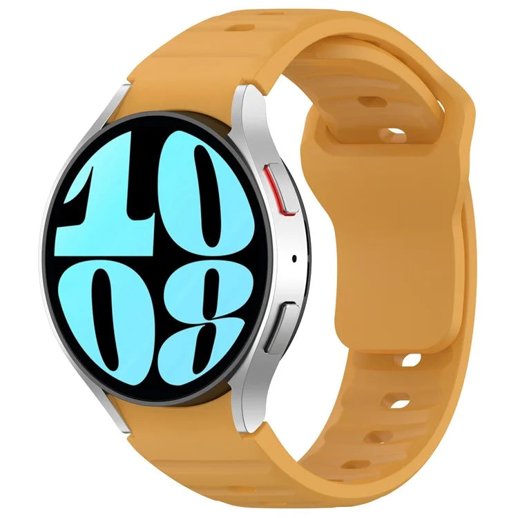 KALEBOL For Samsung Galaxy Watch6 / Watch6 Classic / Watch 5 / Watch 5 Pro Watch Band Silicone Strap