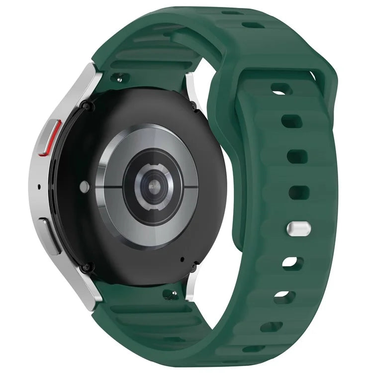 KALEBOL For Samsung Galaxy Watch6 / Watch6 Classic / Watch 5 / Watch 5 Pro Watch Band Silicone Strap