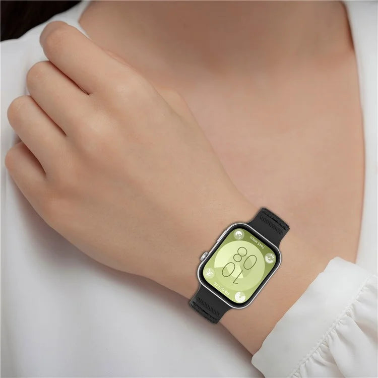 KALEBOL For Huawei Watch Fit 3 Silicone Watch Band Spot Patterned Wrist Strap