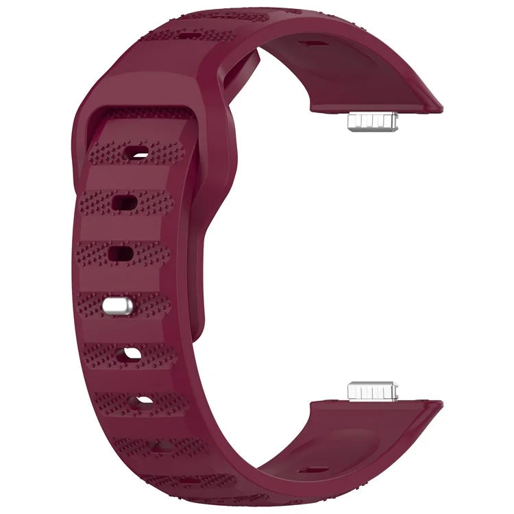 KALEBOL For Huawei Watch Fit 3 Silicone Watch Band Spot Patterned Wrist Strap