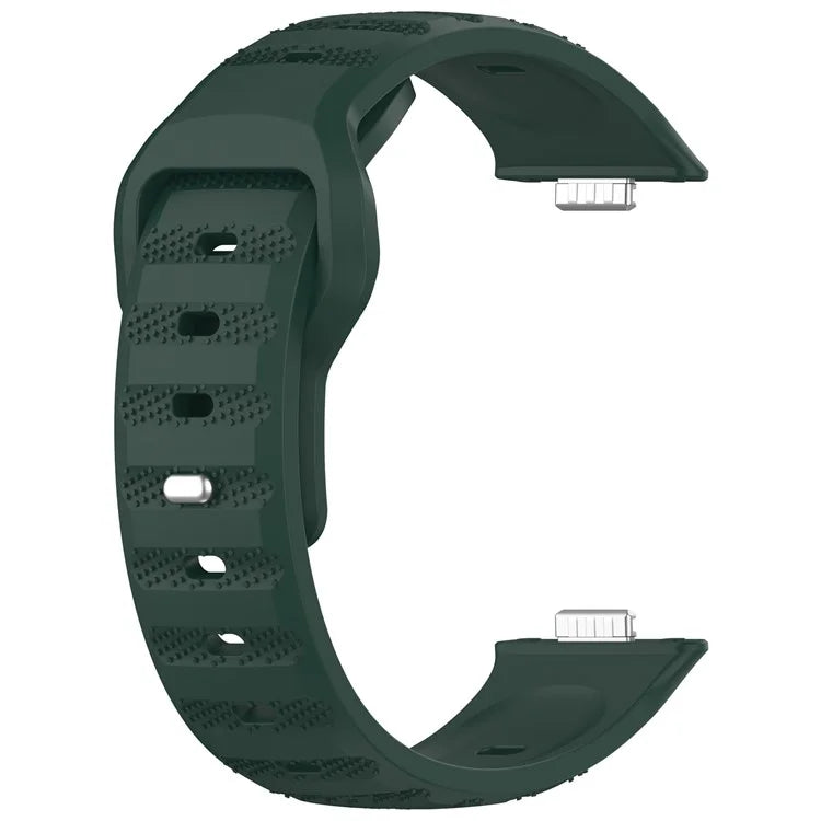 KALEBOL For Huawei Watch Fit 3 Silicone Watch Band Spot Patterned Wrist Strap