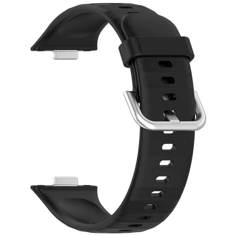 KALEBOL For Huawei Watch Fit 3 Watch Band Soft Silicone Adjustable Wrist Strap