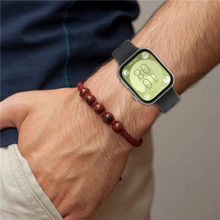 KALEBOL For Huawei Watch Fit 3 Watch Band Soft Silicone Adjustable Wrist Strap