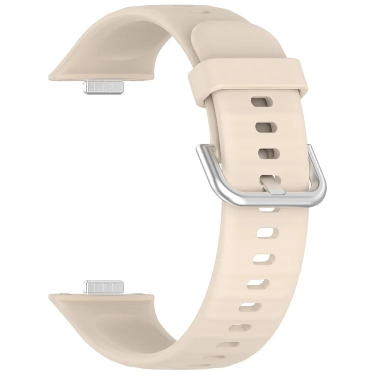 KALEBOL For Huawei Watch Fit 3 Watch Band Soft Silicone Adjustable Wrist Strap