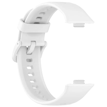 KALEBOL For Huawei Watch Fit 3 Silicone Watch Strap Wrist Band with Colorful Pin Buckle