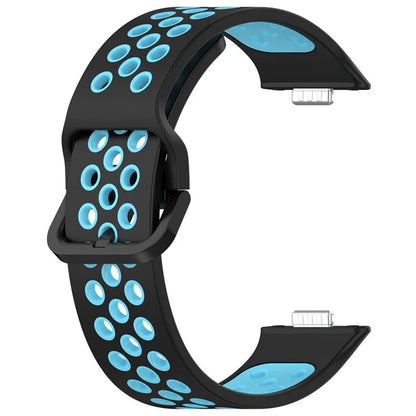 KALEBOL For Huawei Watch Fit 3 Silicone Watch Strap Dual Color Adjustable Band