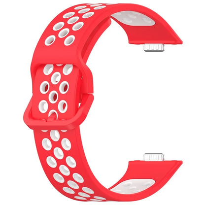 KALEBOL For Huawei Watch Fit 3 Silicone Watch Strap Dual Color Adjustable Band