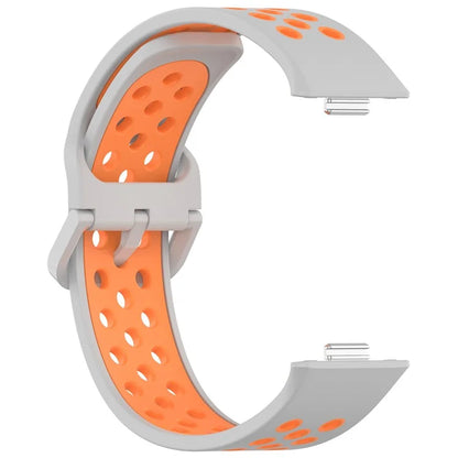 KALEBOL For Huawei Watch Fit 3 Silicone Watch Strap Dual Color Adjustable Band