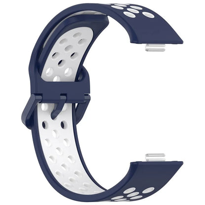 KALEBOL For Huawei Watch Fit 3 Silicone Watch Strap Dual Color Adjustable Band