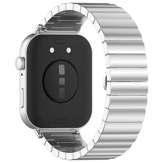 KALEBOL For Huawei Watch Fit 3 Stainless Steel Watch Strap Metal Bow Buckle Wrist Band