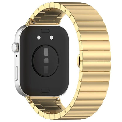 KALEBOL For Huawei Watch Fit 3 Stainless Steel Watch Strap Metal Bow Buckle Wrist Band