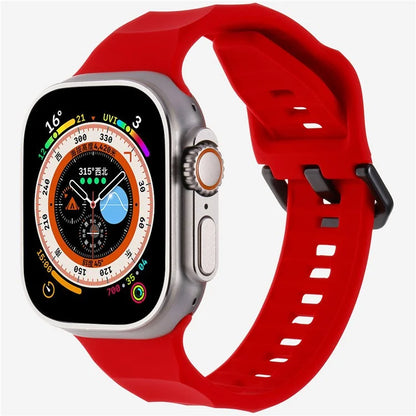 KALEBOL For Apple Watch Series 10 42mm / 9 8 7 41mm / SE (2023) SE (2022) SE 6 5 4 40mm / 3 2 1 38mm Watch Band Silicone Strap