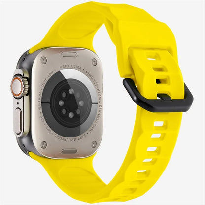 KALEBOL For Apple Watch Series 10 42mm / 9 8 7 41mm / SE (2023) SE (2022) SE 6 5 4 40mm / 3 2 1 38mm Watch Band Silicone Strap
