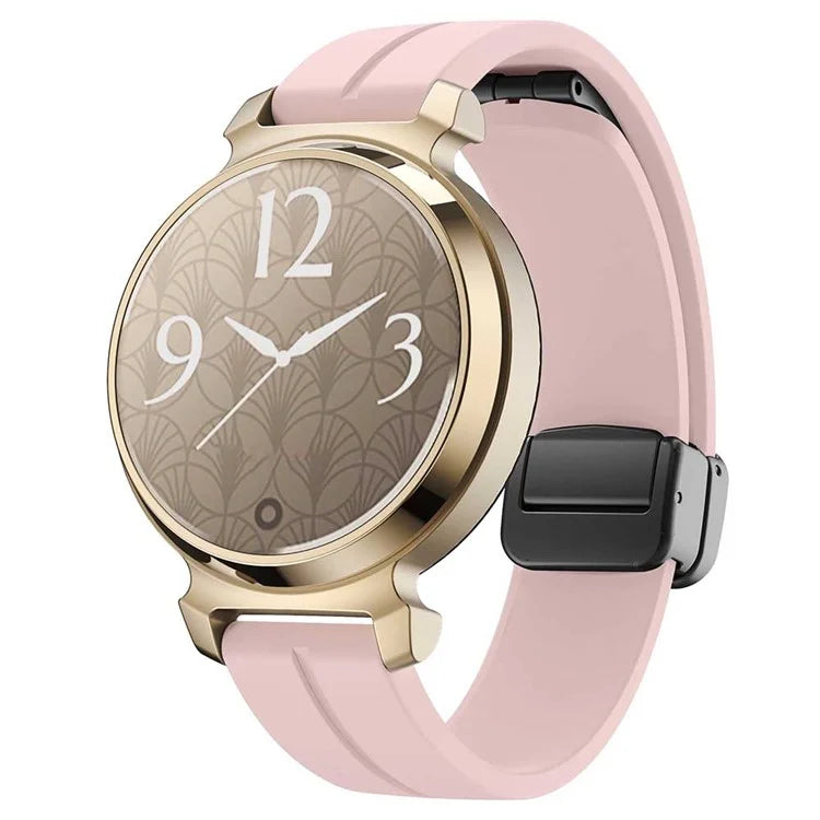 KALEBOL For Garmin Lily 2 Watch Strap Magnetic Buckle Silicone Wrist Band