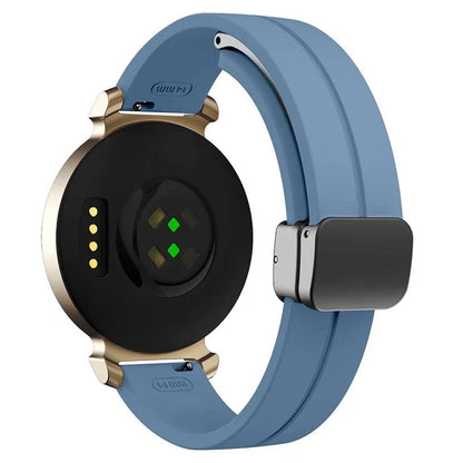 KALEBOL For Garmin Lily 2 Watch Strap Magnetic Buckle Silicone Wrist Band