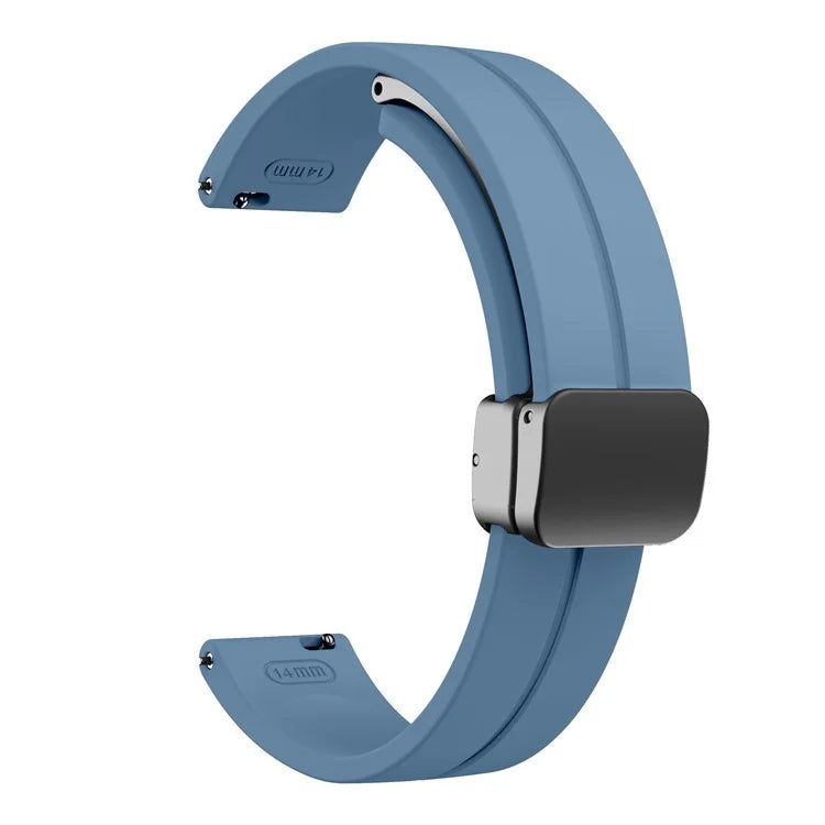 KALEBOL For Garmin Lily 2 Watch Strap Magnetic Buckle Silicone Wrist Band