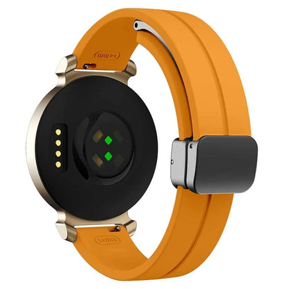KALEBOL For Garmin Lily 2 Watch Strap Magnetic Buckle Silicone Wrist Band