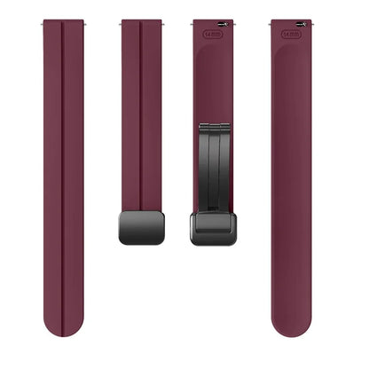 KALEBOL For Garmin Lily 2 Watch Strap Magnetic Buckle Silicone Wrist Band