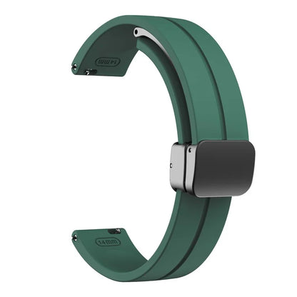 KALEBOL For Garmin Lily 2 Watch Strap Magnetic Buckle Silicone Wrist Band
